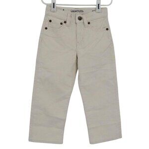 Crewcuts Corduroy Pants Kids 4 Ivory Everyday Classic Basic Timeless Casual NWT